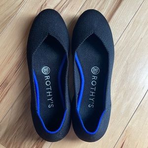 Rothy’s The Flat Black Solid Size 7